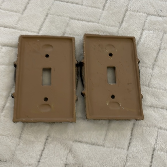 3-D light switch cover Cowboy Western #2 pieces - Picture 5 of 5